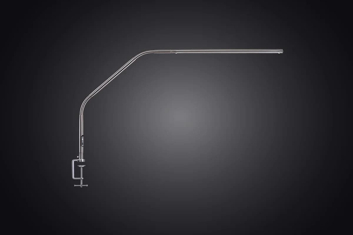DAYLIGHT - Slimline 4 Solna Lampa - Brushed Steel