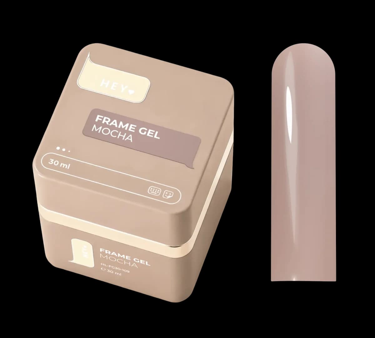 HEYLOVE - Frame Gel with Pump «Mocha», 30 ml