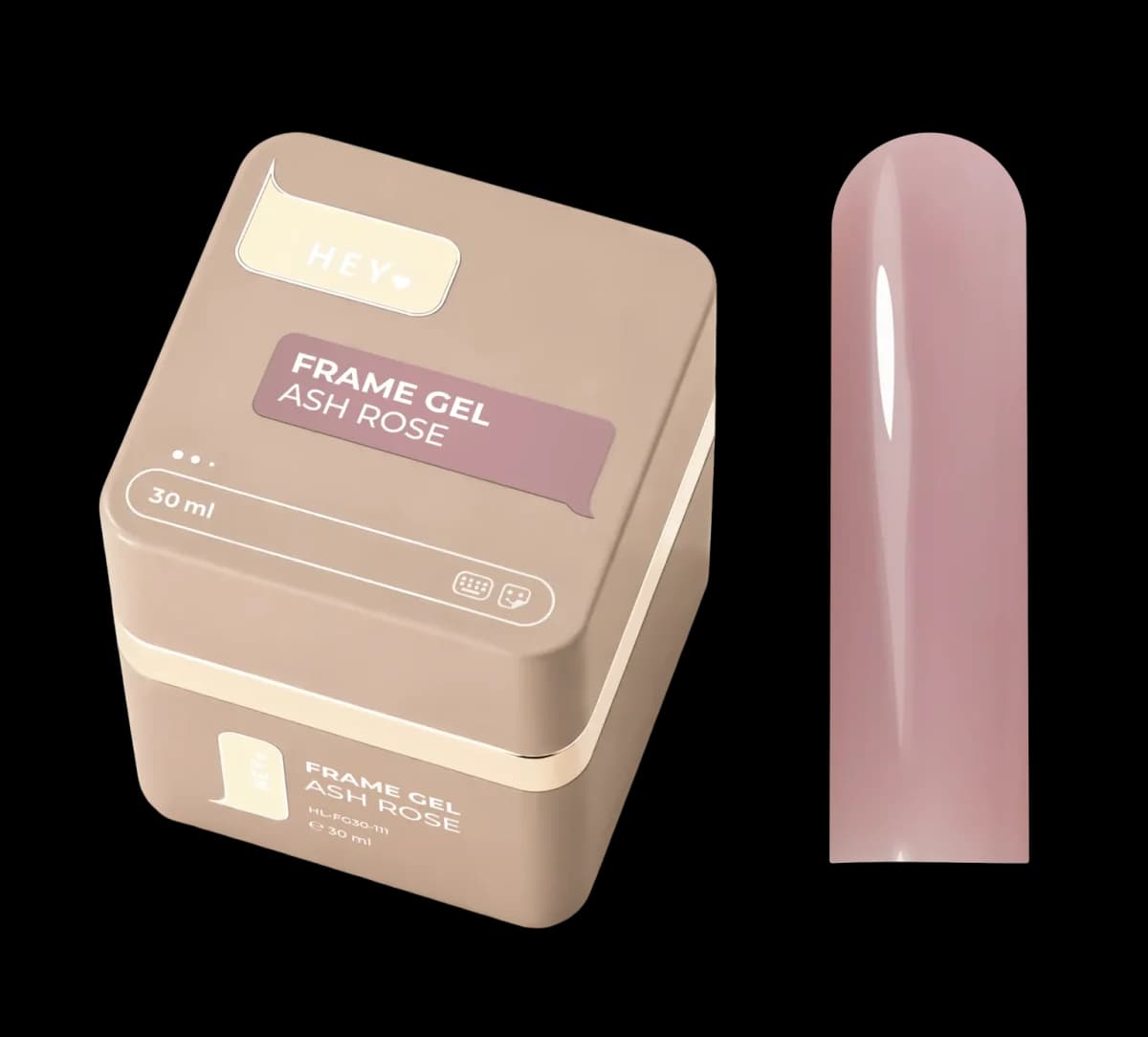 HEYLOVE - Frame Gel with Pump «Ash Rose», 30 ml