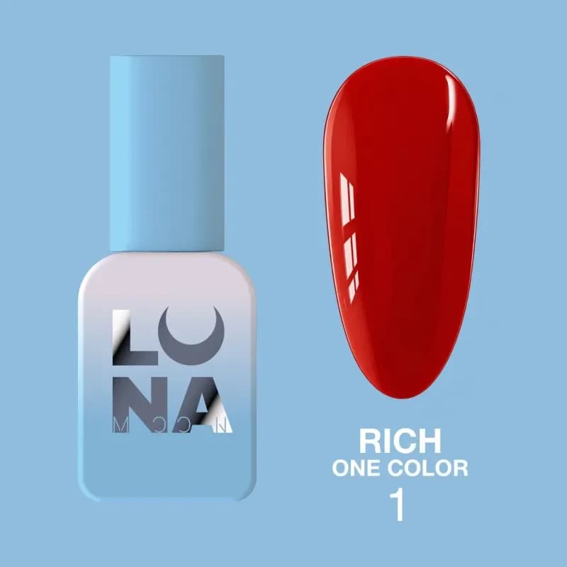 LUNAMOON - Gel polish Rich one color 1, 8 ml