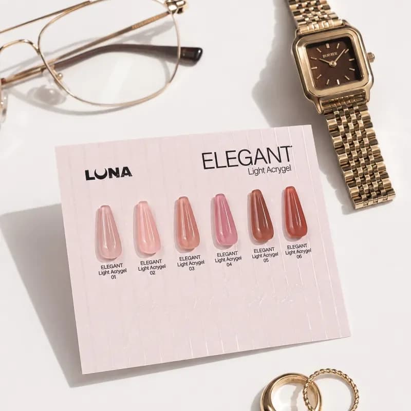 LUNAMOON - Elegant light acrygel 04, 13 ml image 5