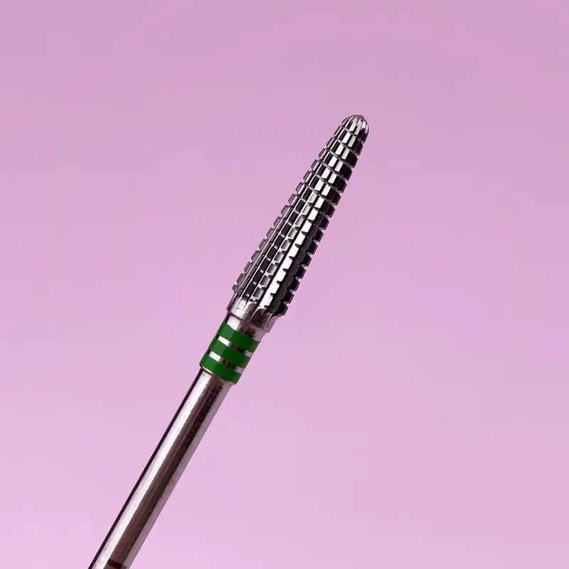 LUNAMOON - Karbidno glodalo zeleno "Cone", 3,2 mm