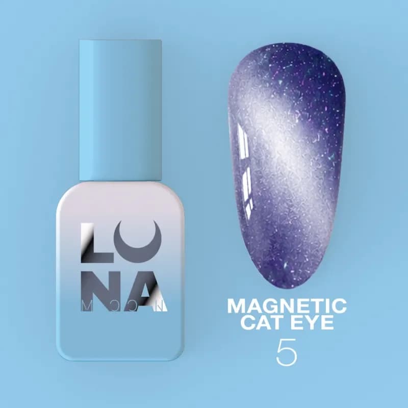 LUNAMOON - Boja Mačje Oko Magnet nr5, 8ml