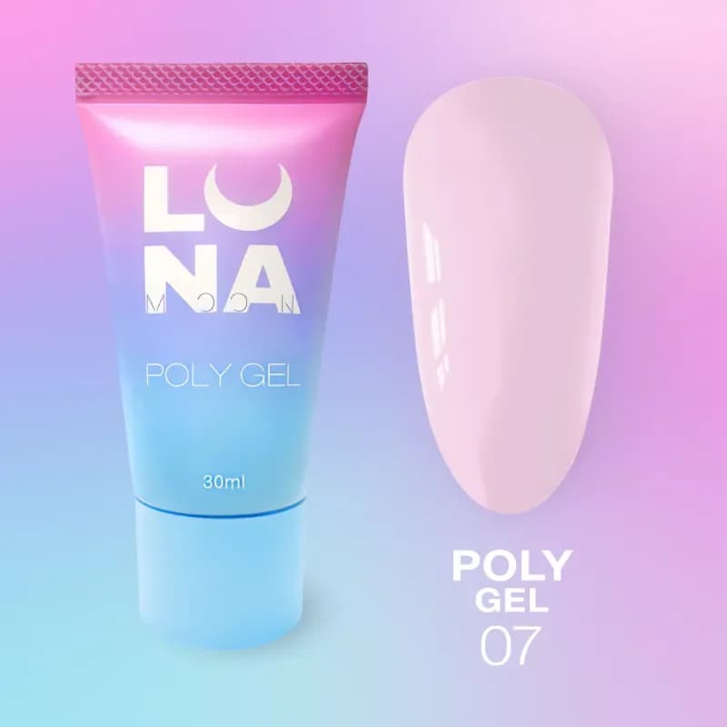 LUNAMOON - Poly gel 07, 30 ml