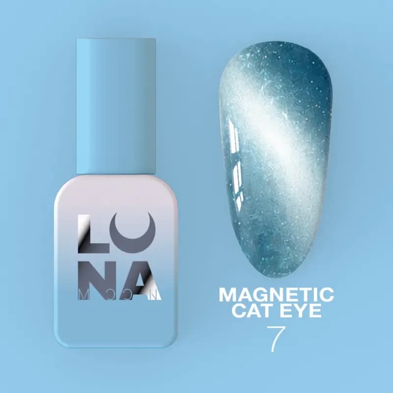 LUNAMOON - Boja Mačje Oko Magnet nr7, 8ml