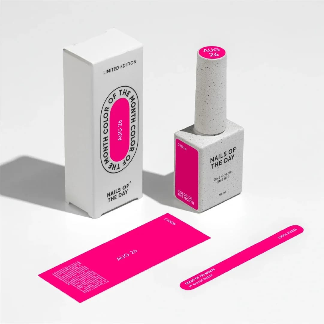NOTD - Boja Mjeseca Kolovoz 2026 Chrin, 10 ml image 5