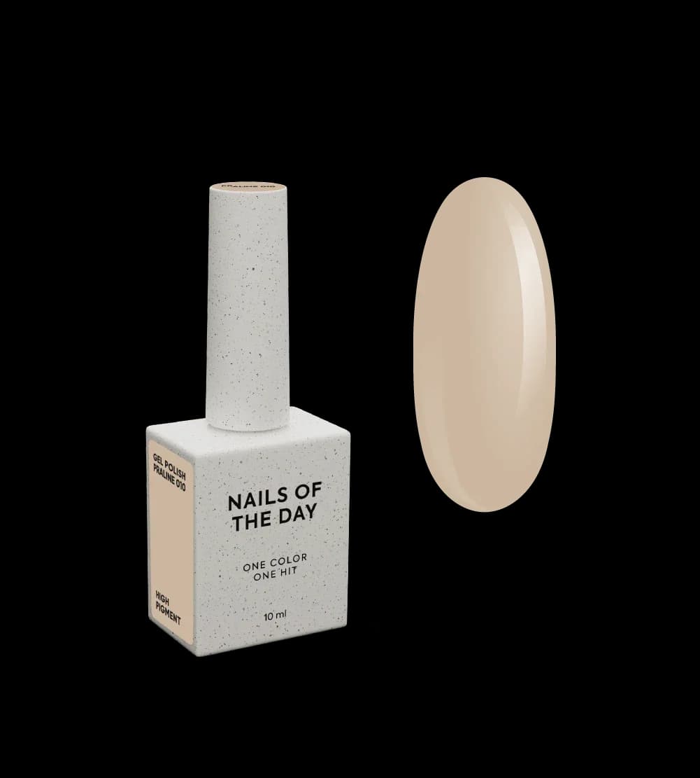 NOTD - Gel lak Let's Special Praline, 010, 10 ml