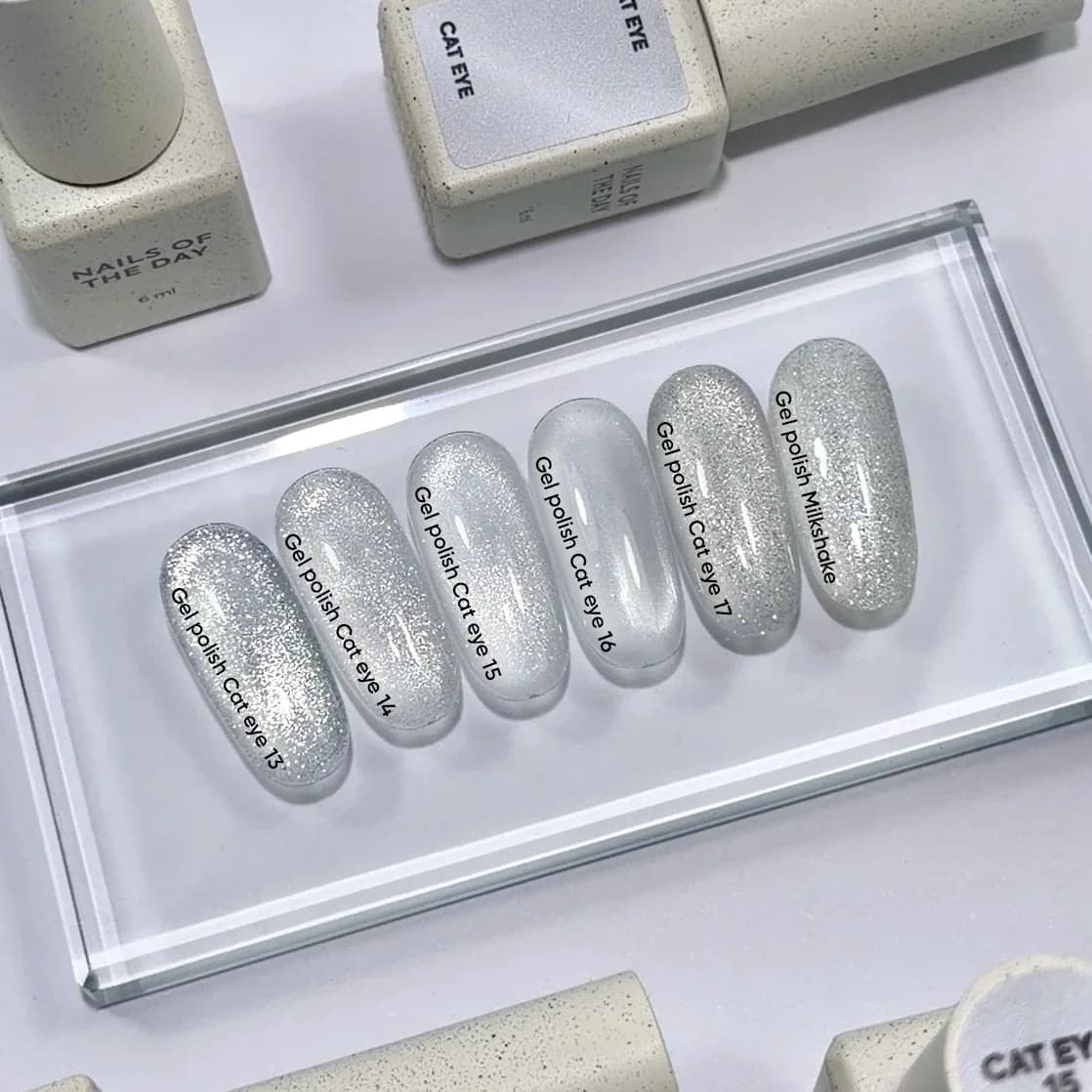 NOTD - Gel lak mačje oko 13 na prozirnoj bazi, 6 ml image 4
