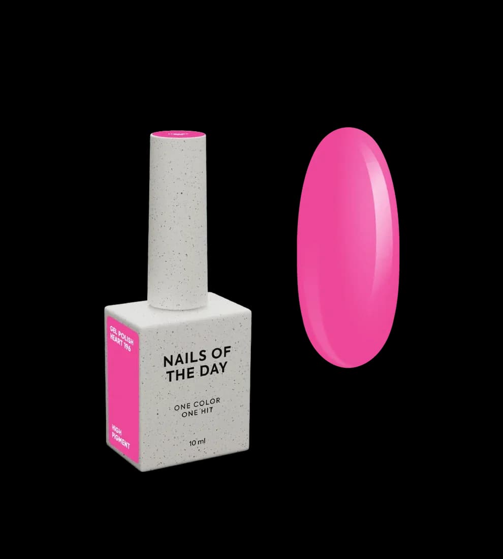 NOTD - NAILSOFTHEDAY Gel Polish Heart 196, 10 ml