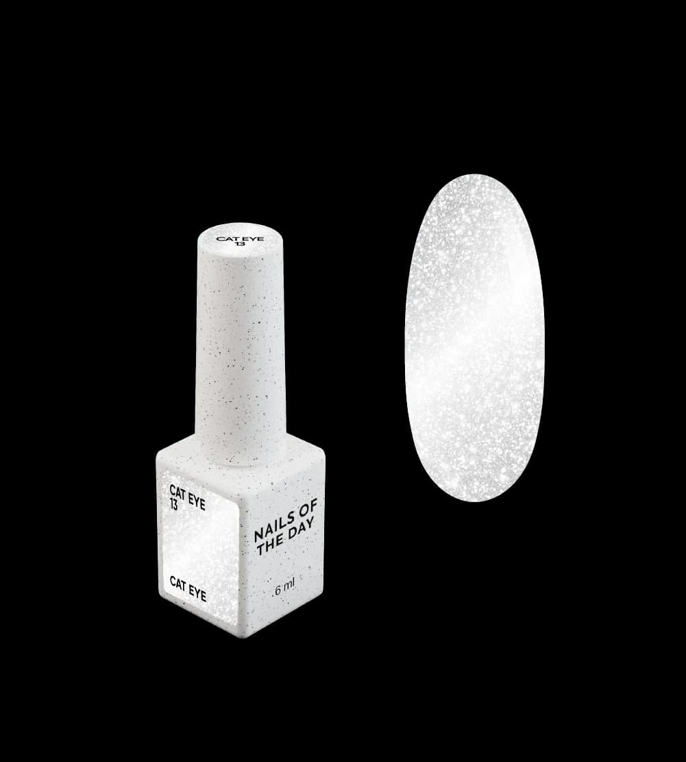 NOTD - Gel lak mačje oko 13 na prozirnoj bazi, 6 ml