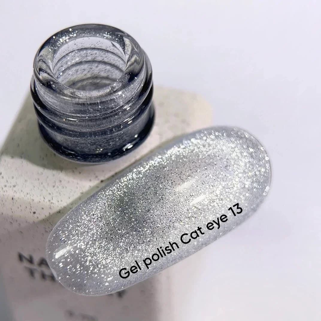 NOTD - Gel lak mačje oko 13 na prozirnoj bazi, 6 ml