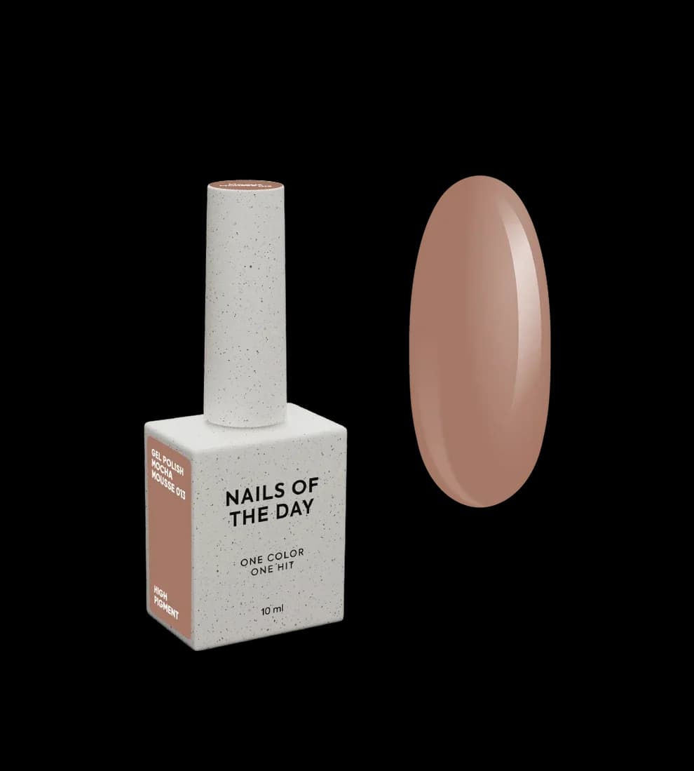 NOTD - Gel lak Let's special Mocha Mousse 013, 10 ml