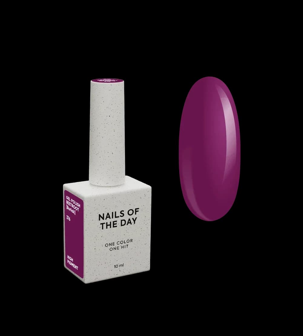 NOTD - Gel lak Beetroot 376, 10 ml