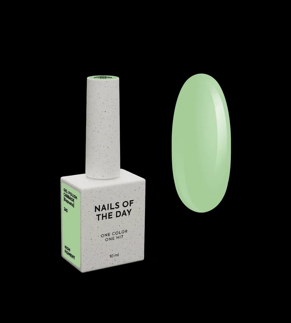 NOTD - Gel polish Cabbage 260, 10 ml