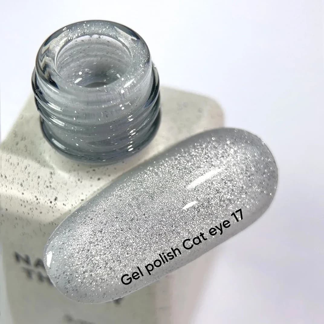 NOTD - Gel lak mačje oko 17 na milky bazi, 6 ml image 2