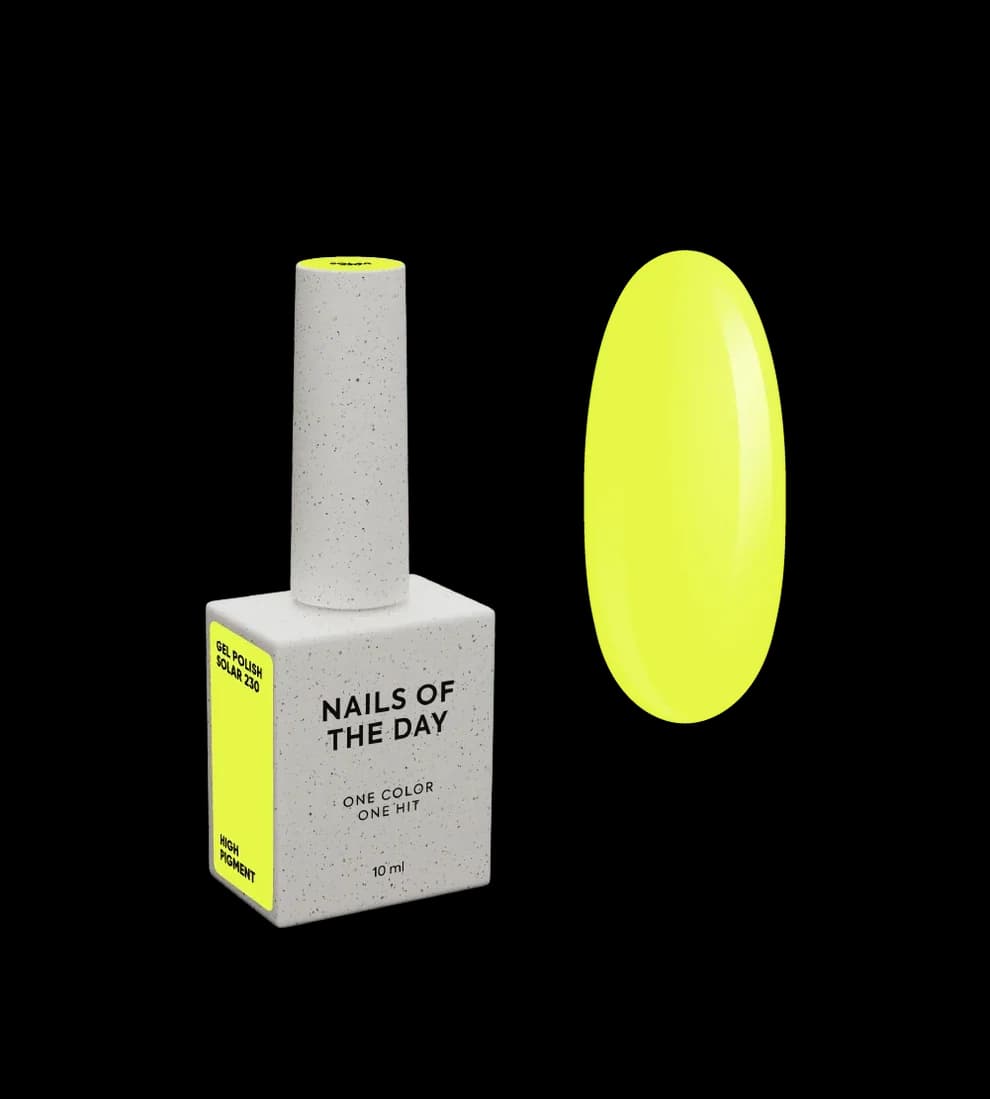 NOTD - NAILSOFTHEDAY Gel Polish Solar 230, 10 ml