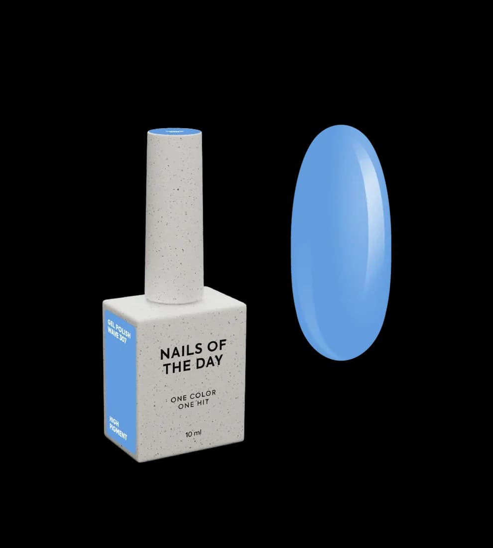 NOTD - NAILSOFTHEDAY Gel Polish Wave 307, 10 ml