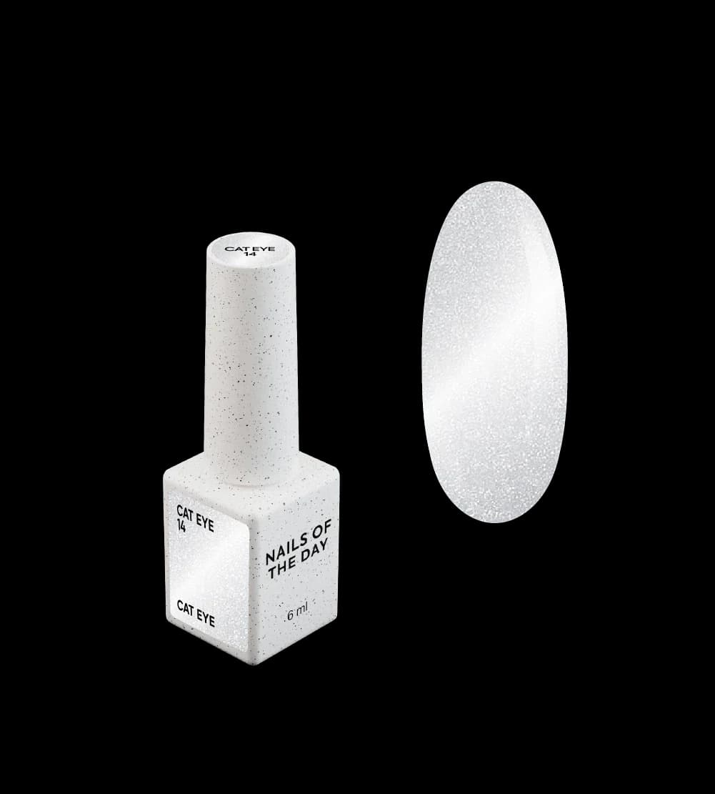 NOTD - Gel lak mačje oko 14 na prozirnoj bazi, 6 ml
