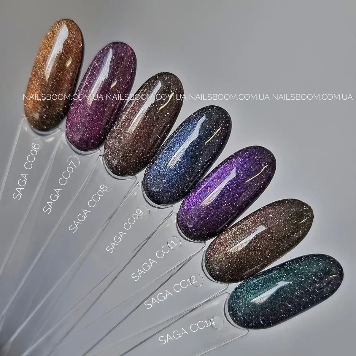 SAGA - Gel lak Mačje oko Kameleon 01, 10 ml image 4