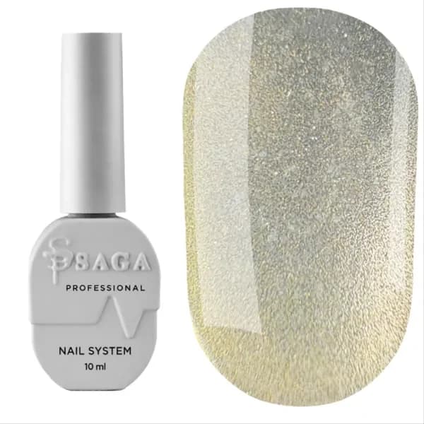 SAGA - Gel lak Mačje oko - drska mačka 01, 10 ml