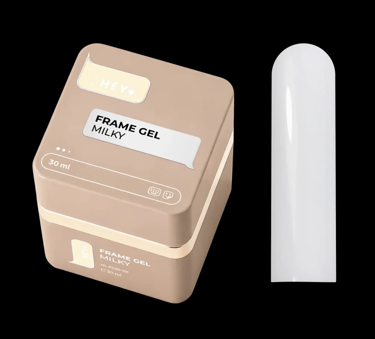 HEYLOVE - Frame Gel with Pump «Milky», 30 ml