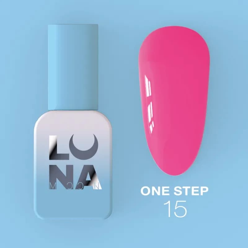 LUNAMOON - gel polish ONE STEP 15, 8 ml