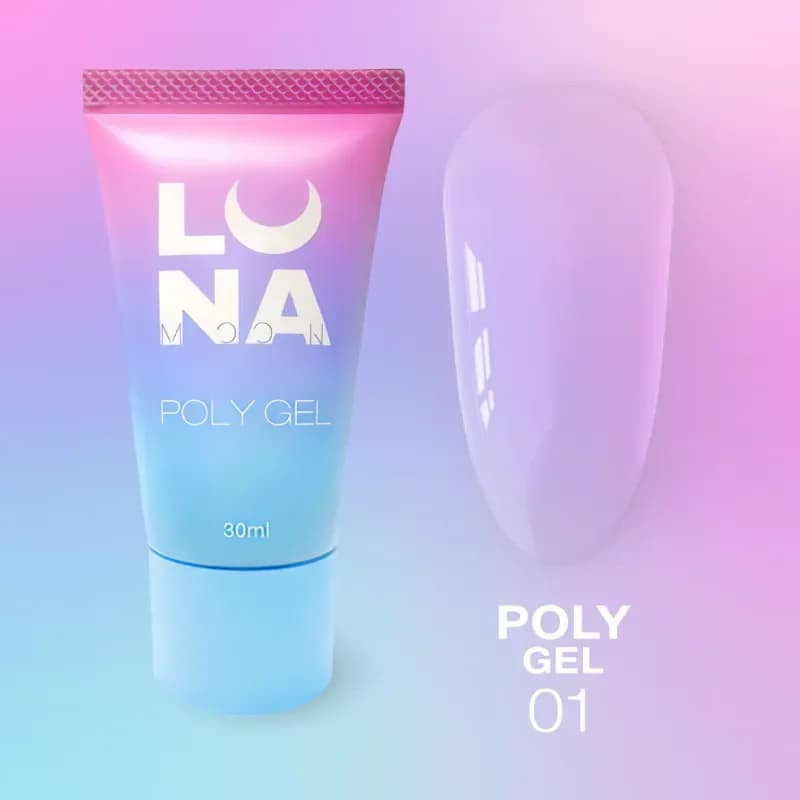 LUNAMOON - Poli gel 01, 30 ml