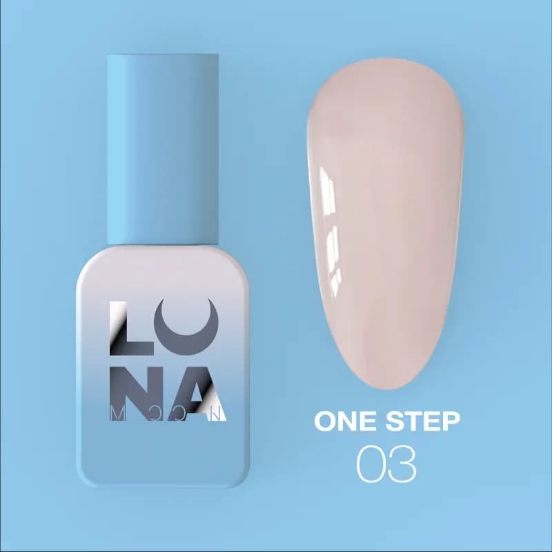 LUNAMOON - gel polish ONE STEP 03, 8 ml