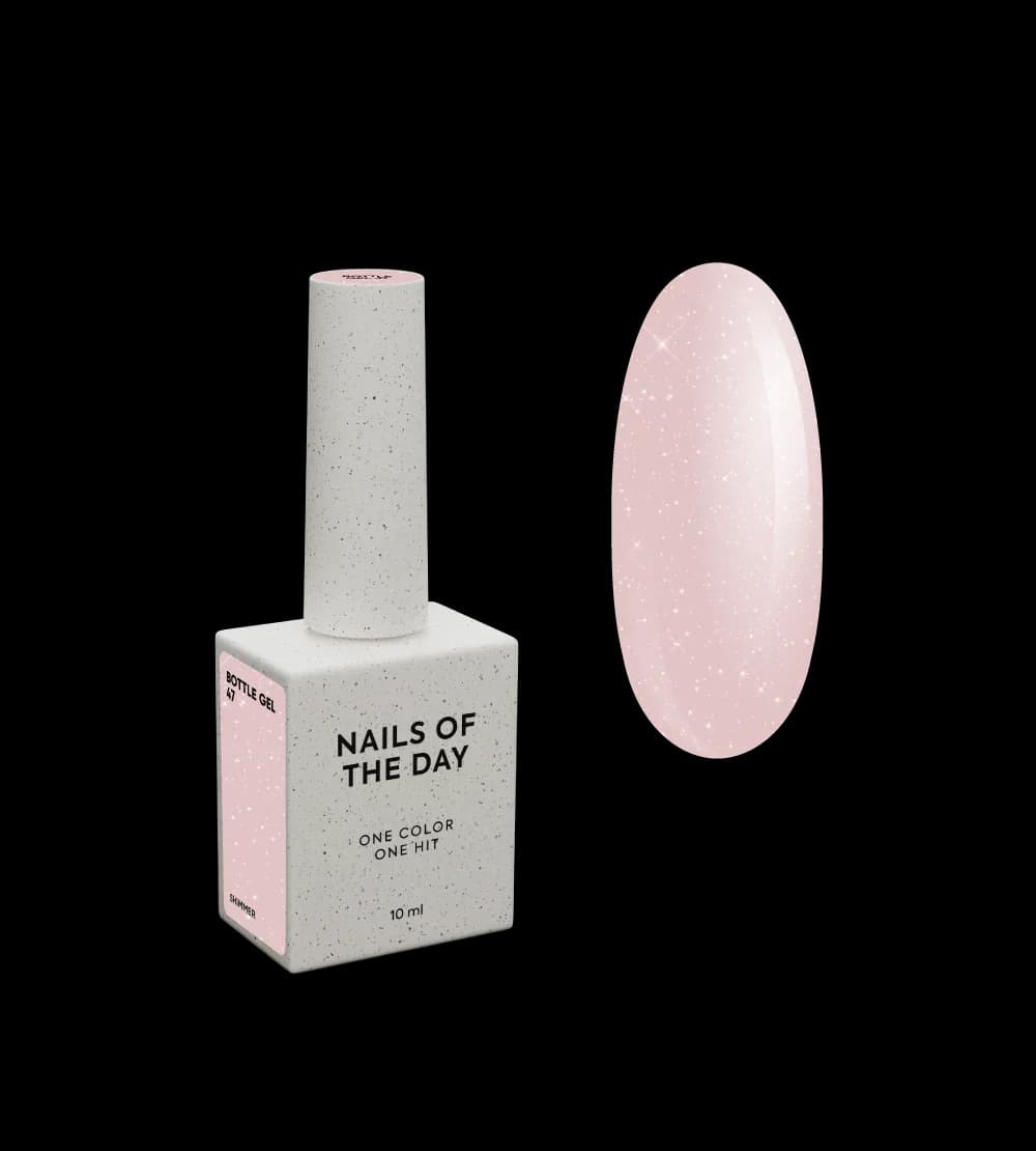 NOTD - Bottle gel 47 shimmer, 10 ml