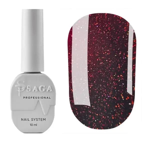 SAGA - Gel lak - Love Red 02, 10 ml